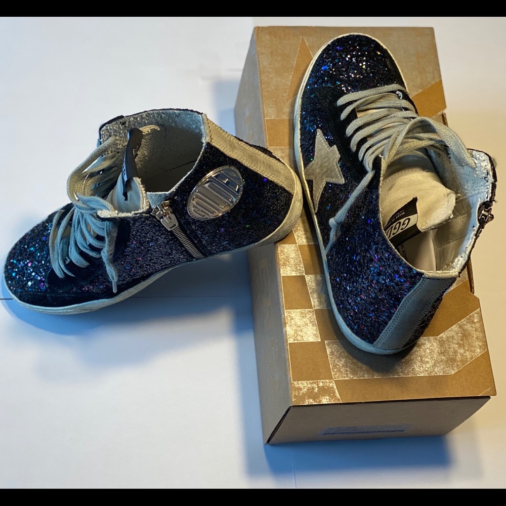Golden Goose Francy Galaxy Glitter 36